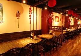 中華料理屋　　店舗内装工事　施工例その1